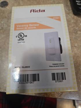Blanco 070061 Aida Vacancy Sensor White /