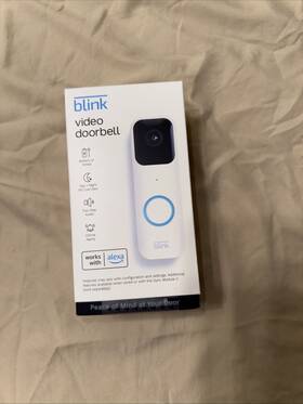 Blink B08sgkldrv Video Doorbell Two-way Audio Hd Motion And Chime App Alerts