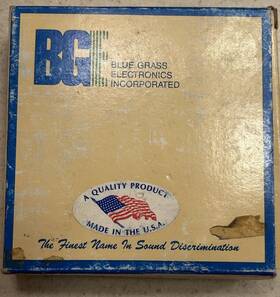 Blue Grass Electronics Inc Bge-7167 Vintage Alarm/security System Audio Detector Glass Break