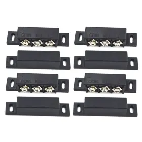 Bnafes 791727358009 4sets Magnetic Reed Switch Door Switch/magnetic Contact Switch/norm