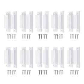 Bnyzwot 445030073076 Mc-31 Surface Mount Wired Nc Door Contact Sensor Alarm Magnetic Reed Switch Whit