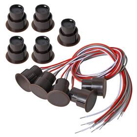 Bnyzwot 793513385985 Rc-36 Nc No Recessed Wired Security Window Door Contact Sensor Alarm Magnetic