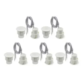 Bnyzwot 793513724081 Recessed Door Contacts Nc Security Alarm Window Sensors With Magnetic Reed Sw
