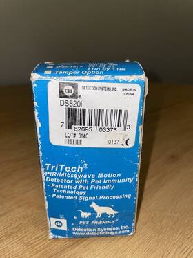 Bosch 782695033753 Ds820i Tritech Motion Detector With Pet Immunity Sealed Brand New