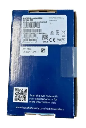 Bosch 800549967518 Rfdw-rm Radion Contact Rm Wireless Recessed Mount Door/window
