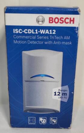 Bosch Isc-cdl1-wa12 Commercial Series Tritech Am Motion Detector With Anti-mask