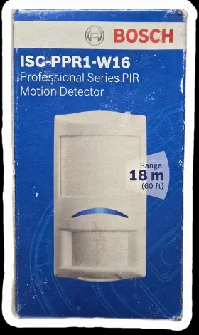 Isc-ppr1-w16 Bosch Ppr1-w16 Professional Series Pir Motion Detector