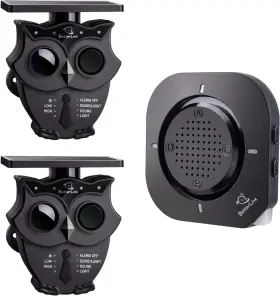 Ip65 Branded 445001160101 1/2 Mile Long Range Solar Wireless Driveway Alarm System Weatherproof Outdo