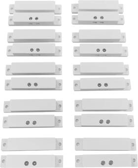 Branded01 744759029171 10 Sets Pack Of Wired Surface Mounted Alarm Magnetic Contacts Door Window Reed