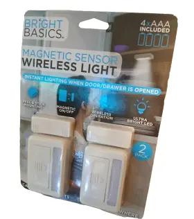 2957783 Bright Basics Magnetic Sensor Wireless Lights By Set Of Two 2 2957783 Bright Basics Magnetic Sensor Wireless Lights By Set Of Two 2