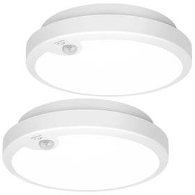 Brightever Lj-jc005 2-pack Battery Operated Motion Sensor Led Ceiling Light 6000k Cool White