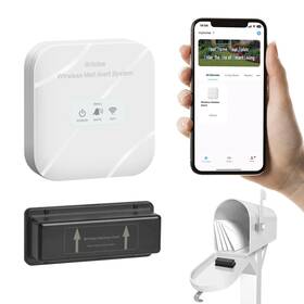 Briidea 54651 Mailbox Alarm 500ft Wifi Smart Wireless Alert W Led Light &sound
