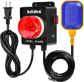 Briidea Hswa-04 Indoor/outdoor High Water Alarm With 110db Loud Large Led Indicat