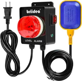 Hswa-04 Briidea Indoor/outdoor High Water Alarm With 110db Loud Large Led Indicat