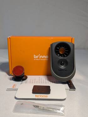 Brinno Mas200 Black Wireless Motion Sensor Detector With User Manual