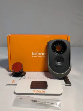 Mas200 Brinno Black Wireless Motion Sensor Detector With User Manual