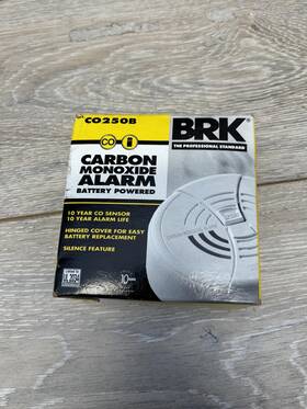 Brk Co250b Carbon Monoxide Alarm Battery Powered 10 Year Sensor Ul2034 New Box