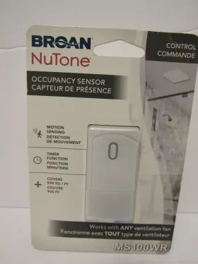 Ms100wr Broan-nutone Occupancy Sensor