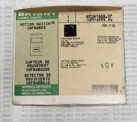 Bryant Mswm1000 Mswm1000-dc Motion Switch Infared