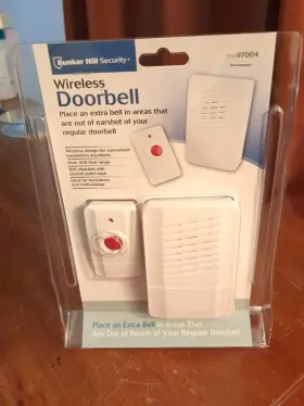 97004 Bunker Hill Security Wireless Doorbell