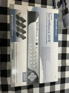 68332 Bunker Hill Security 4-channel Surveillance Dvr Model New Open Box