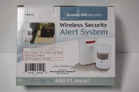 Bunker Hill Security 792363695909 Wireless Alert System - 400 Ft. Model # 69590