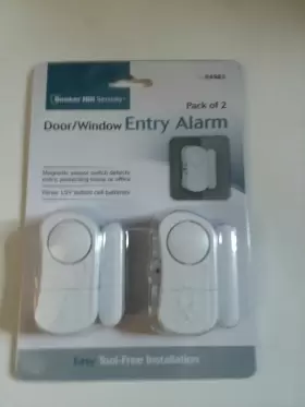 Bunker Hill Security 792363949835 2 Pack Door/window Entry Alarm And Driveway 94983