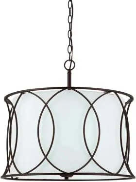 Ich320a03orb20 Canarm Monica 3-light 20-1/2 Inches Oil-rubbed Bronze