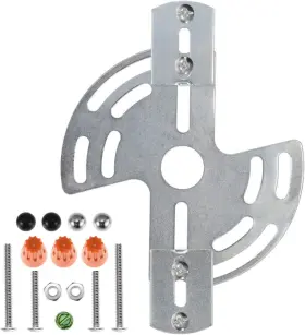 Canomo 726972370599 Lighting Adjustable Crossbar Kit Multifunctional Butterfly Silver