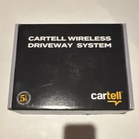 Cwsys-23 Cartell Wireless Battery Driveway System Cw-sys Black Outdoor Indoor Cwsys-23 Cartell Wireless Battery Driveway System Cw-sys Black Outdoor Indoor