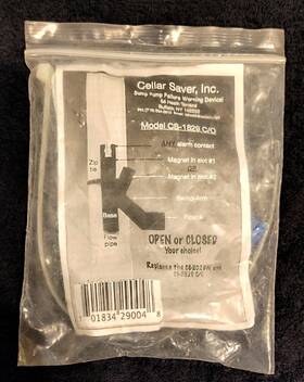 Cellar Saver Inc. Cs-1829-c Cs-1829-c/o Sump Pump Failure Warning Sensor Alarm For Flooding