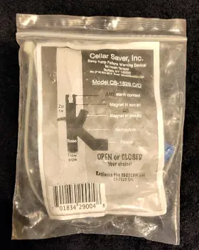 Cs-1829-c Cellar Saver Inc. Cs-1829-c/o Sump Pump Failure Warning Sensor Alarm For Flooding