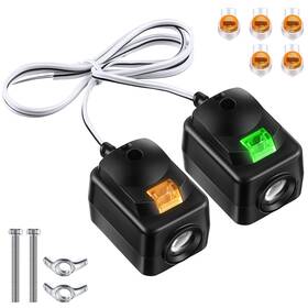 Ceoighe Ia-ceoighe-44 Garage Door Sensor Compatible With Chamberlain 820cb Safety Sensors Replacem