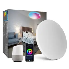 Cheeroll 614198311895 Smart Ceiling Light Flush Mount Led Fixture Rgb 1 Pack