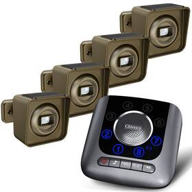 Chtoocy 786411748280 Solar Driveway Alarm Wireless Outside Long Range 3000 Ft Weatherproof O