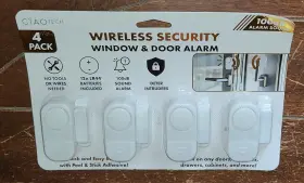 Alarms-100 Ciao Tech Rnr-71 4pc Wireless Security Doors And Windows Db- Item #rnr-71