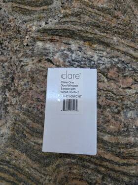 Clare Clr-c1-dwcnt One Door/window Sensor With Wired Contact