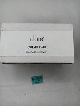 Clare Cvl-pld-10 Clarevue Plug-in Dimmer