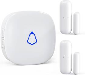 Co. Ltd. M520 D015x2-w Door Alarms When Opened Wireless Sensor With 500ft Wider Range Led Indica