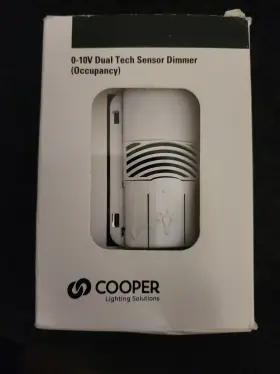0sw-d-010-w Cooper 0sw-d-010-w. 0-10v Dual Tech Sensor Dimmer Occupancy