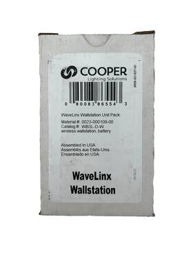 Cooper Lighting Wb3l-d-w Solutions Wavelink Wallstation - Battery Power