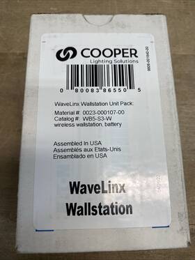 Cooper Lighting Wb5-s3-w New Solutions