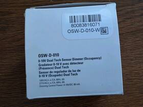 Cooper Osw-d-010-w 80083816071 Osw D 010 W
