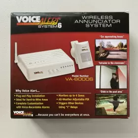 Va-6000s Cross Point Industries Voice Alert System 6 Model Wireless Annunciator