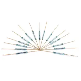 Cylewet 606227805215 15pcs Reed Switch With Gilded Lead Normally Open N/o Magnetic Induction Swi