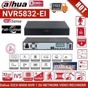 Dahua Nvr5832-ei 32ch Ai Nvr Nvr5864-ei 64ch 32mp Network Video Recorder Face Recognation