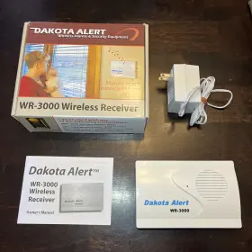 Wht-3000 Dakota Alert 891179000188 #wr-3000 Wireless Receiver #wmt-3000 #wpt-3000 #wht-3000 Tested