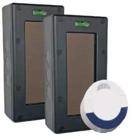 Sba-4000 Dakota Alert 891179000973 Solar Break Beam Driveway Alarm Kit - Long Range Outdoor Weatherpr