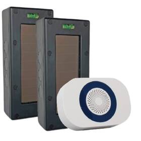 Dakota Alert 891179000980 Sba-4k Plus Solar Break Beam Driveway Alarm Kit - Long Range Out