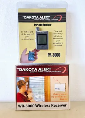 Pr-3000 Dakota Alert Pr3000 Wr-3000 And Wireless Receiver New Sealed